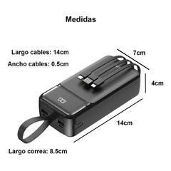 Cargador Bateria Portatil De 30000mah Powerbank Multipuertos