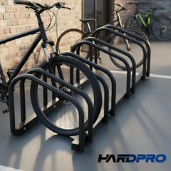 Bicicletero Rack Piso 4 Estacionamientos Bicicletas En Acero