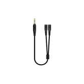 Adaptador Audio Microfono 2 Aux Hembra A 1 Aux Macho 3.5mm