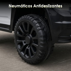 Auto Electrico Montable Niños Camioneta Jeep Policia Bateria Alta Duracion
