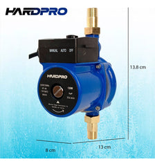 Bomba Presurizadora Agua Hardpro Calefont 33l/min 130w