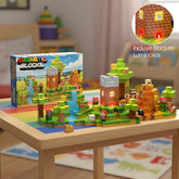 Bloques Magnéticos Tipo Minecraft 137 Pcs 3 Bloques De Luz