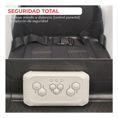 Auto Electrico Niños Toyota Lc300 Premium Auto Montable Blanco