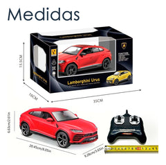 Juguete Auto Control Remoto Lamborghini Urus Recargable