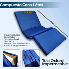 Cama Clínica Electrica Livelia Con Colchon Soporta Hasta 260kg Bandeja Auxiliar 5 Posiciones
