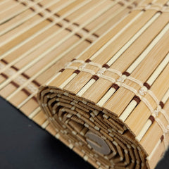 Cortina De Bambú Persiana Roller 150x180cm Enrollable Unicolor