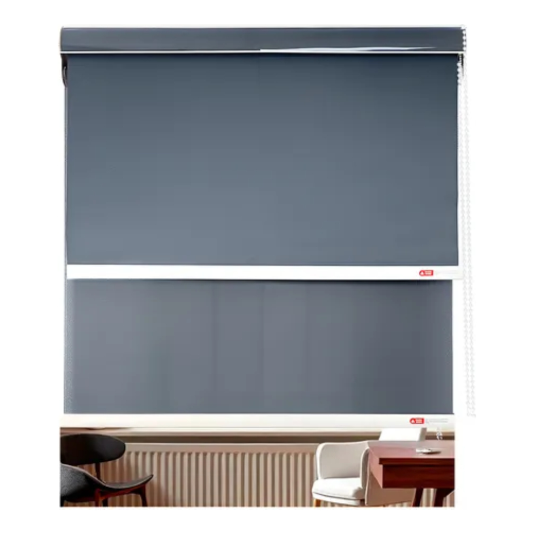 Cortina Roller Blackout Doble Visillo Cenefa 200x200