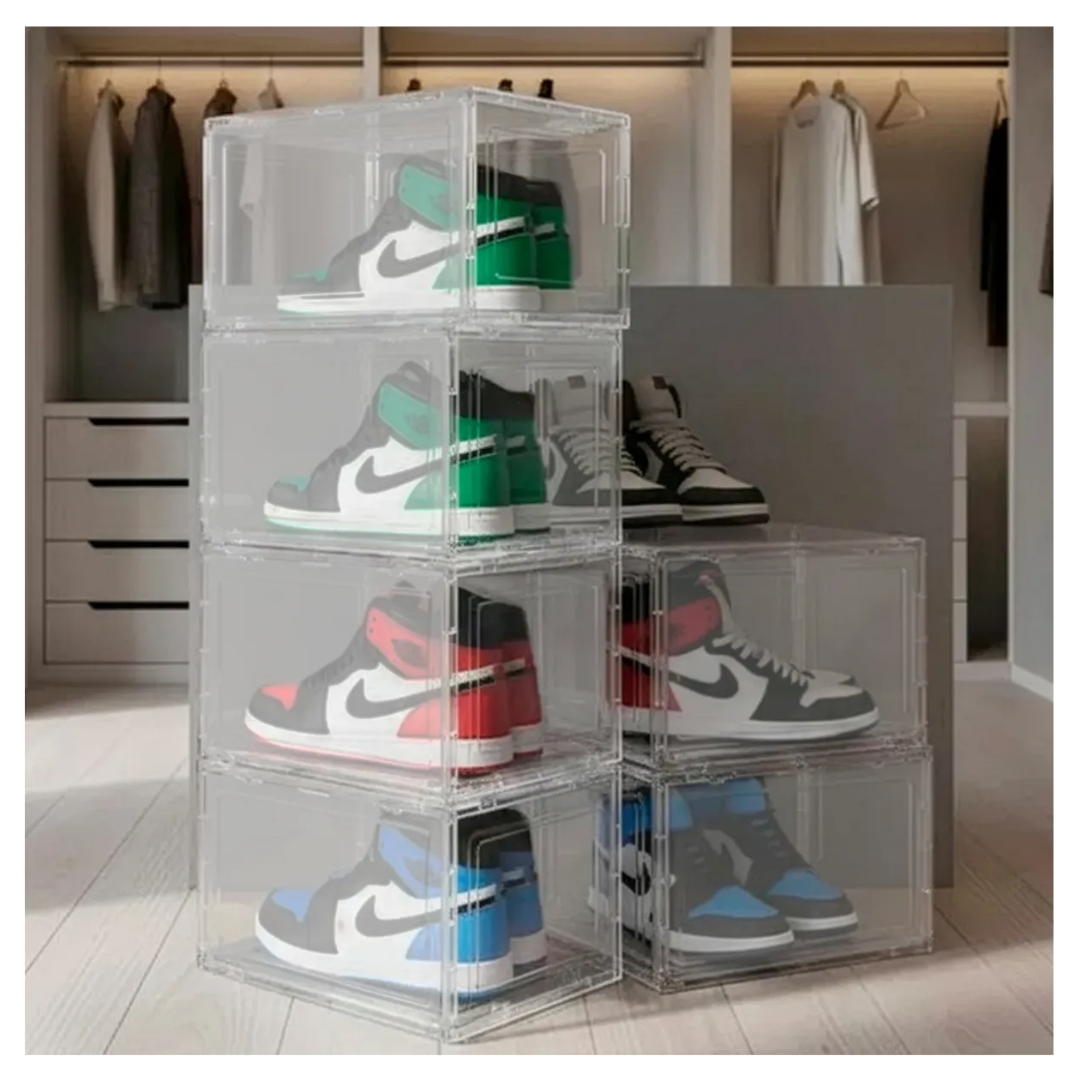 Caja De Zapatos Imantada Mueble 6 Organizadores De Zapatos