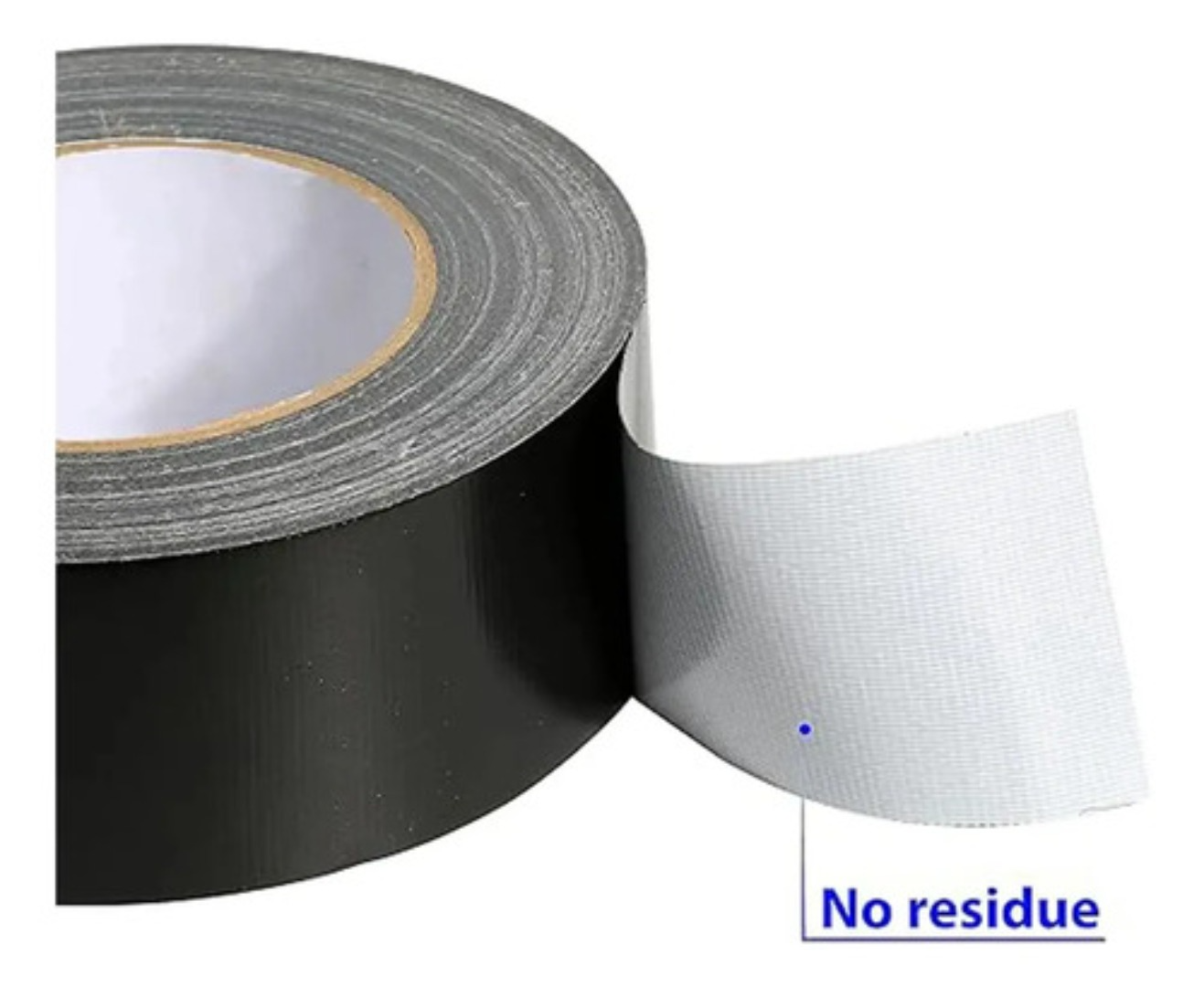 Cinta Adhesiva De Tela  Negro Maxtrust Duct Tape 50mt Gaffer
