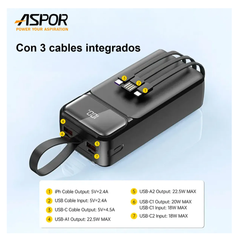 Cargador Bateria Portatil De 30000mah Powerbank Multipuertos