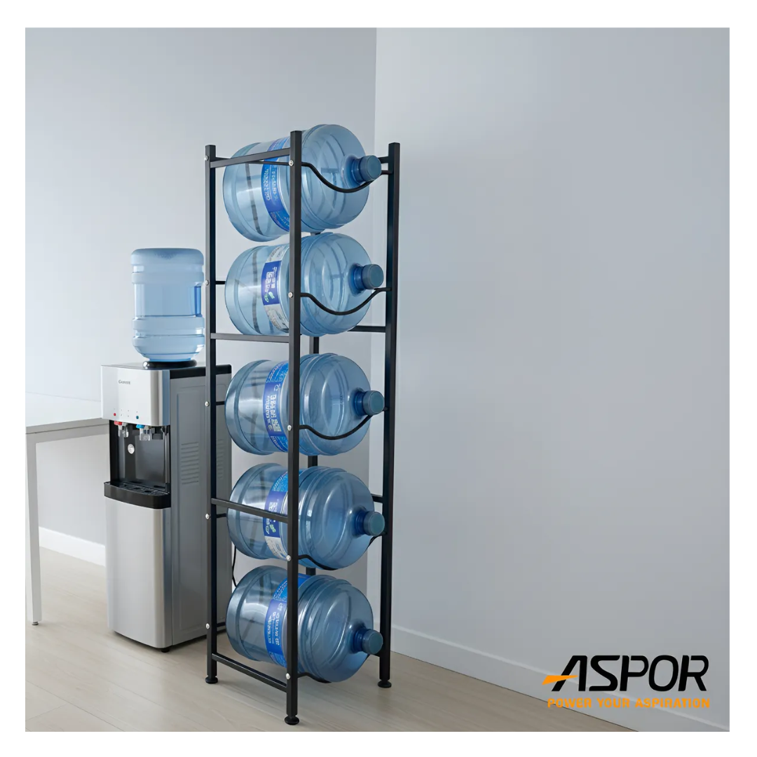 Estante Organizador Rack 5 Botellones Bidones Agua 20lts