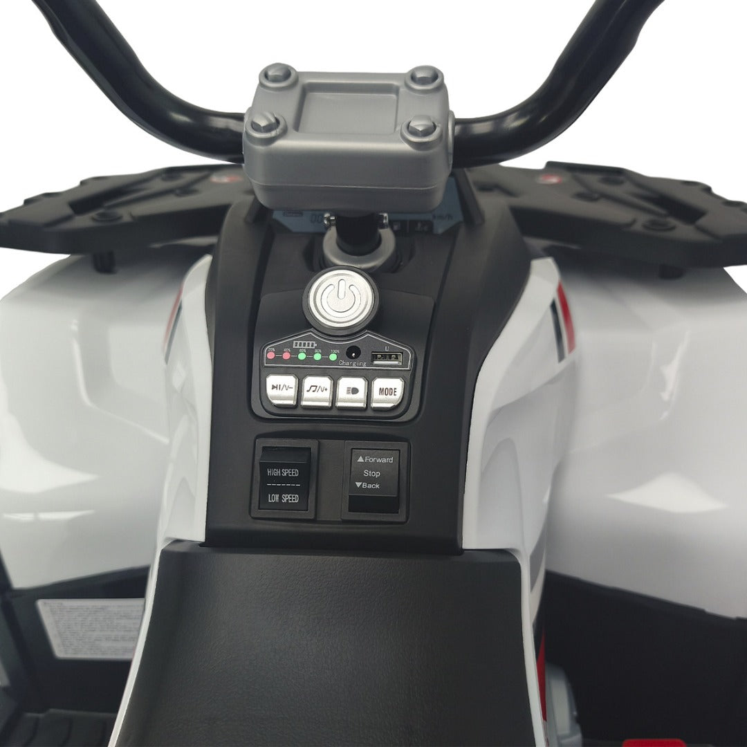Cuatrimoto Eléctrica Montable Infantil 12v A Batería Recargable