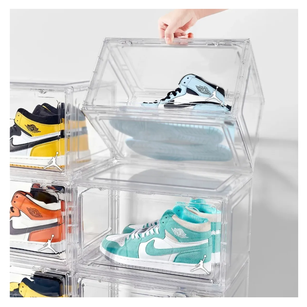 Caja De Zapatos Imantada Mueble 6 Organizadores De Zapatos