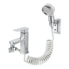 Kit Ducha Bidet Arabe Lavamanos Acero Inoxidable Completo