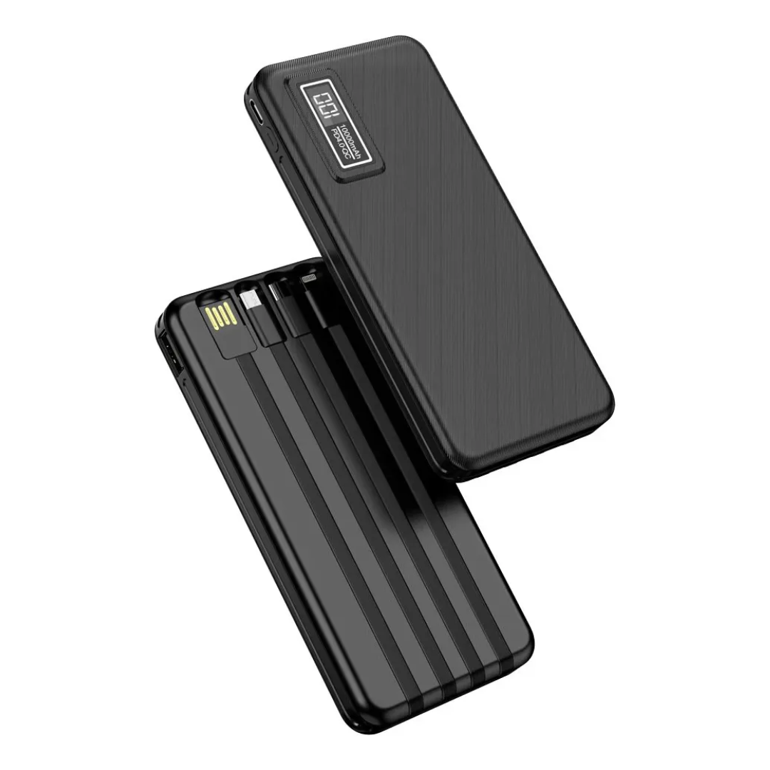 Cargador Bateria Portatil Powerbank Usb De 20000mah 4 En 1
