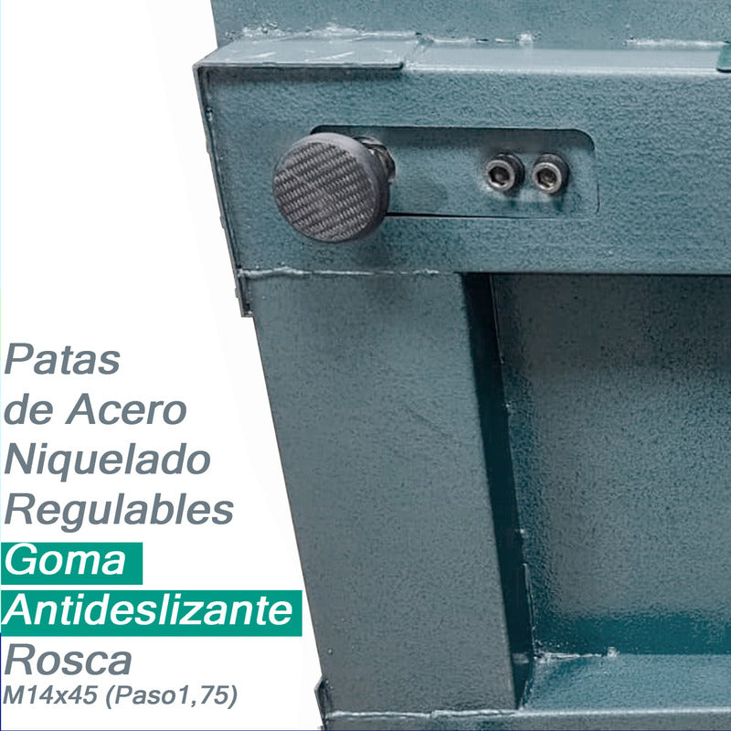 Balanza Plataforma Cabezal Inalambrica 100mtrs 1,2x1,2m 5ton