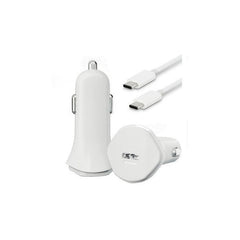 Cargador Para Auto Carga Rapida 18w Y Cable Usb C 3.0a