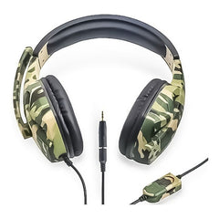 Audifonos Gamer Pc Cableado Aux 3.5mm Volumen Ajustable