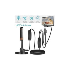 Antena Tv Digital Interior Hd Amplificada Por Usb