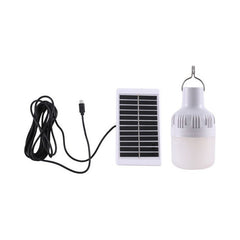 Ampolletas Led Con Panel Solar Usb Recargable Sf-115