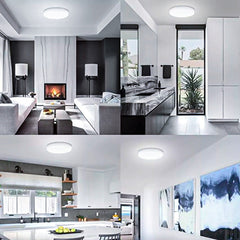Foco Plafon Frameless Led Techo Sobrepuesto 18w Luz Fria