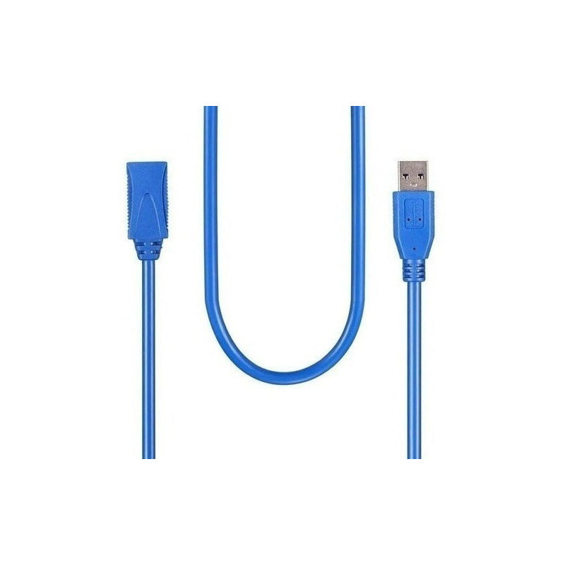 Cable Alargador Usb Macho A Hembra 1.5m Usb 3.0 En Bolsita