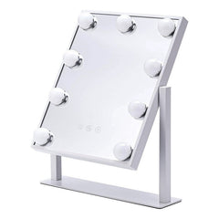 Espejo Maquillaje Tocador 9 Luces Usb 3 Modos Luz Led 360°