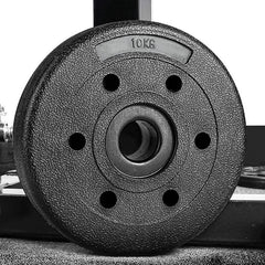 Disco Preolímpico Pesas Pvc 15kg Entrenamiento Boomfit