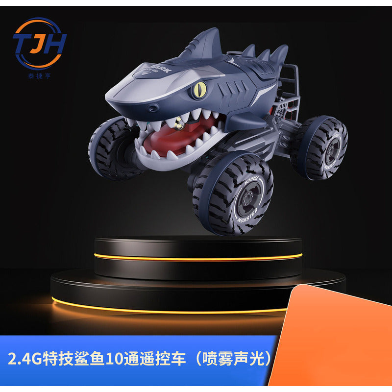 Auto A Control Remoto Off Road Tiburon Robot Acrobatico