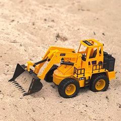 Excavadora Bulldozer A Control Sonido Humo Luz