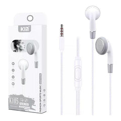 Audifonos Manos Libres Para Celular Aux Jack 3.5mm K105
