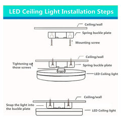 Foco Sin Bordes Led Techo Plafon Sobrepuesto 18w Luz Fria