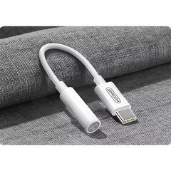 Adaptador Tipo C A 3.5mm Auxiliar Joyroom Certificado