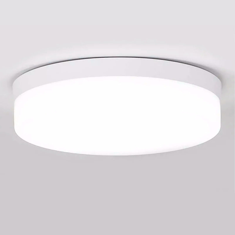 3 Foco Plafon Frameless Led Techo Sobrepuesto 36w Luz Fria