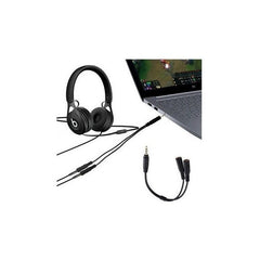 Adaptador Audio Microfono 2 Aux Hembra A 1 Aux Macho 3.5mm