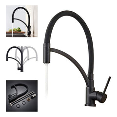 Grifo Llave Lavaplatos De Lujo Monomando Cocina Acero