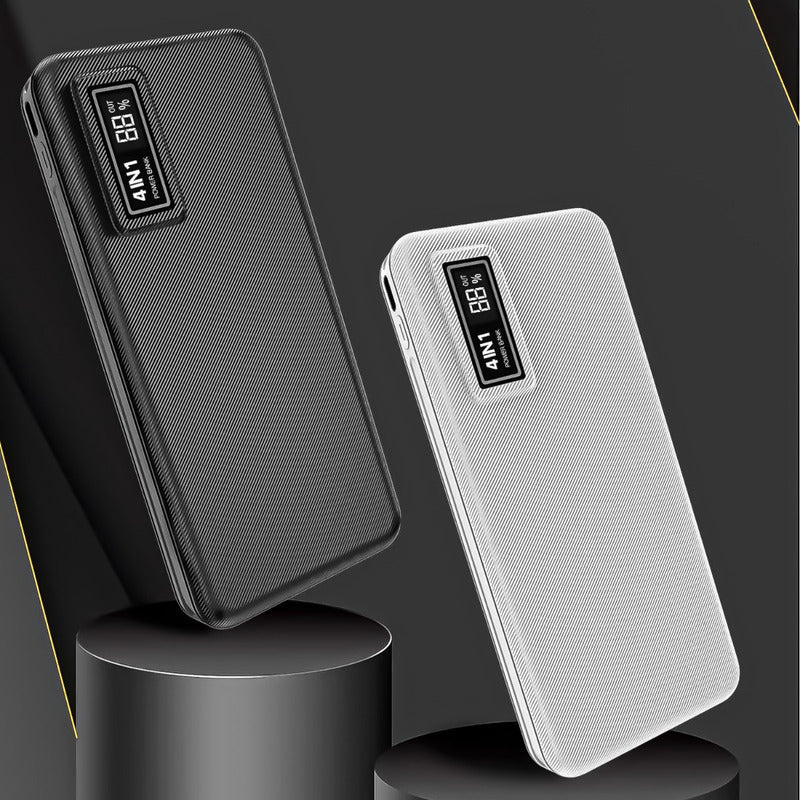 Cargador Bateria Portátil PowerBank Usb De 10000mah 4 En 1