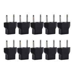 Adaptador Enchufe Americano A Nacional 10a Pack 100 Unidades