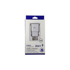 Cargador Micro Usb 3.0 A Carga Rapida Con Adaptador Y Cable