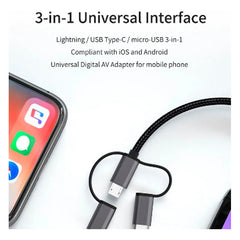 Cable A La Tv Mhl Hdmi Para iPhone Micro Usb Tipo C