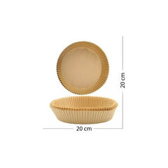 50 Forros Airfryer Papel Antiadherente Freidoras Desechable
