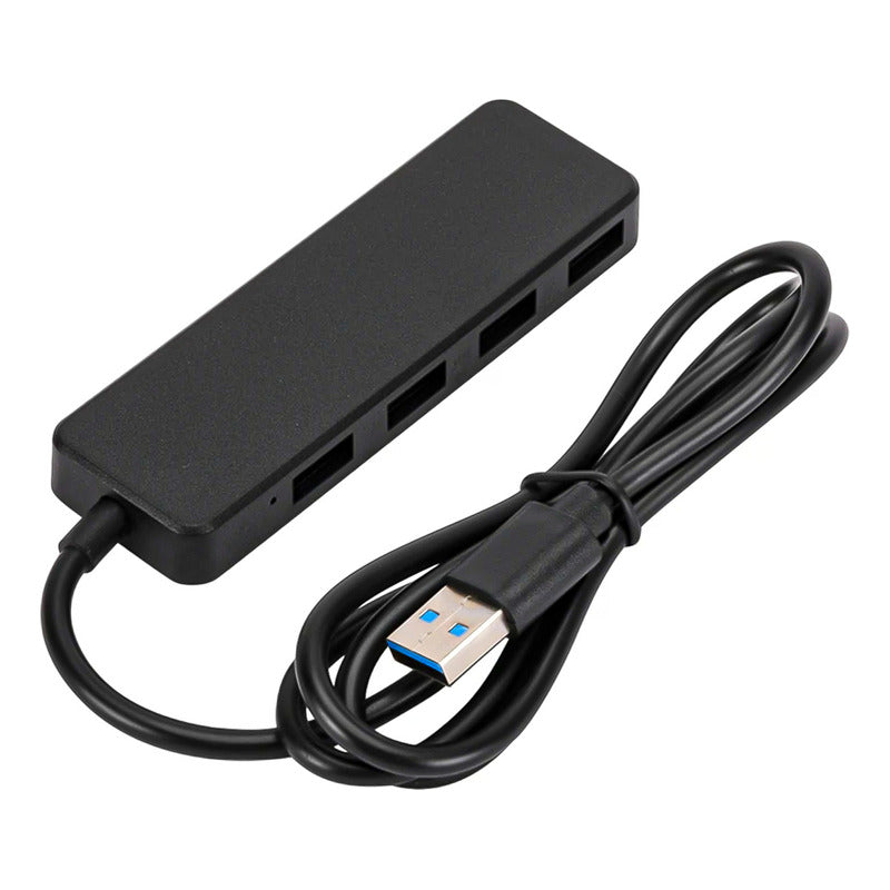 Adaptador Hub Usb 3.0 4 Puertos 5gbps Alta Velocidad Led