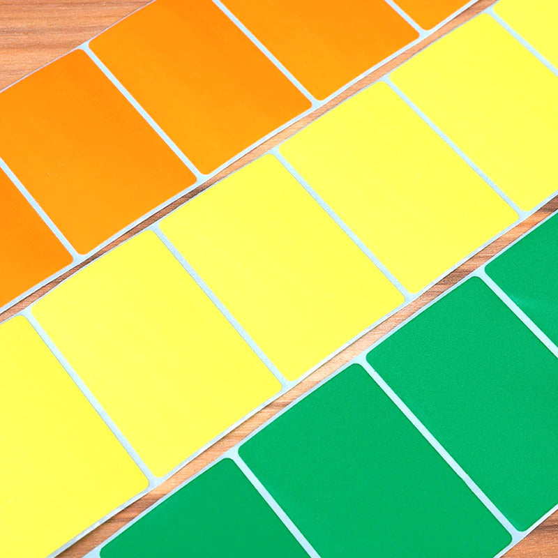 Etiquetas Adhesivas Térmicas 50x30mm Rollo 1000u Amarillo