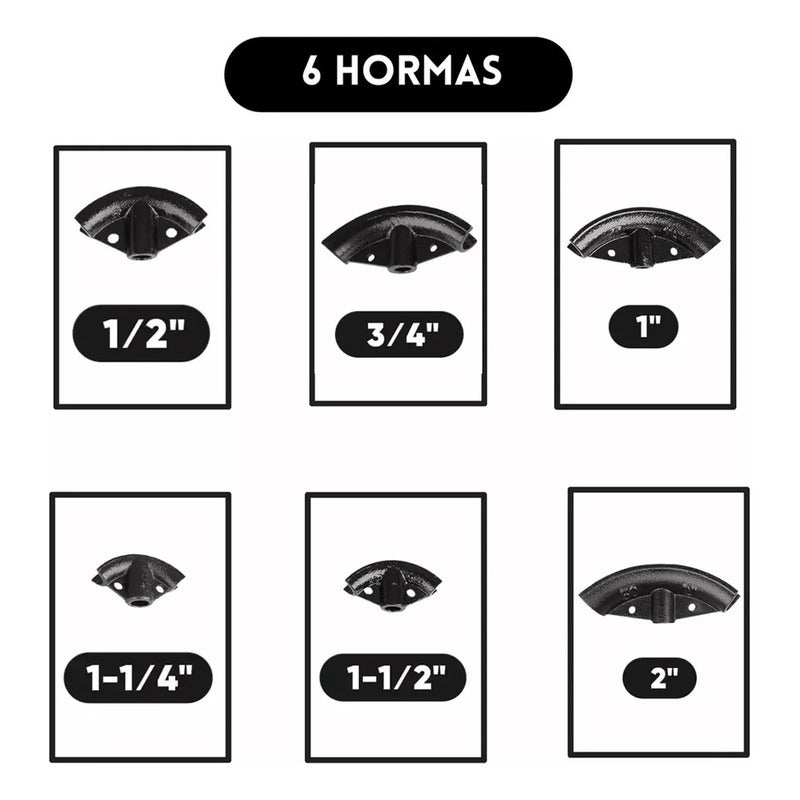 Dobladora De Tubos 16 Toneladas Profesional 1 A 4 Pulgadas