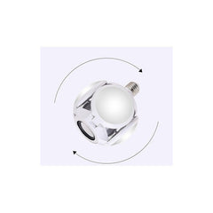 Ampolleta Parlante Bluetooth 4 Aspas Pelota Led Plegable