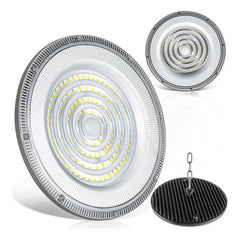 3 Foco Plafon 300w Ip65 Industrial Techo Campana Luz Fría