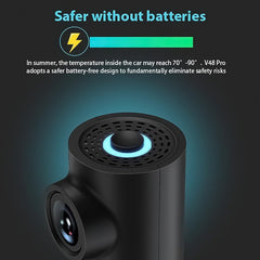 Dash Cam Camara Frontal Para Auto 2k Empotrable 1920x1080p