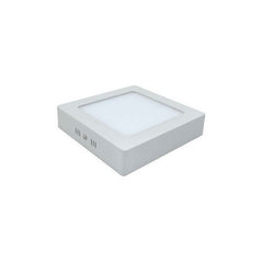 Foco Panel Led Plafon Sobrepuesto Cuadrado 12w Luz Calida