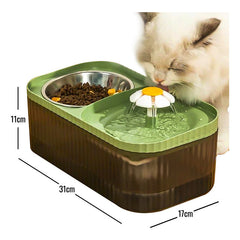 Bebedero Eléctrico De Agua Alimentador Para Gatos Y Mascotas