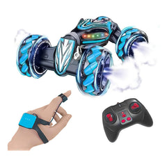 Auto Articulado a Control Remoto Ruedas Con Lanza Humo Muñeca Grande 45cm
